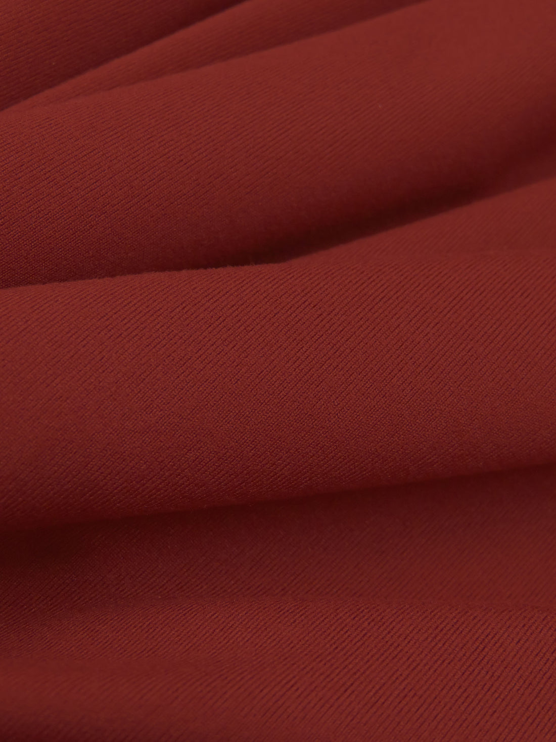 Rust Recycled Polyester/Spandex Brushed Activewear Knit - Corbeaux Clothing - 58W