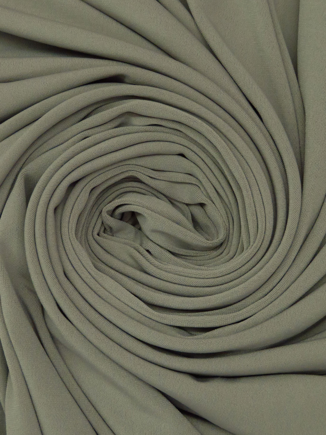 Stone Gray Polyester/Lycra ITY Knit - NY Designer - 56W