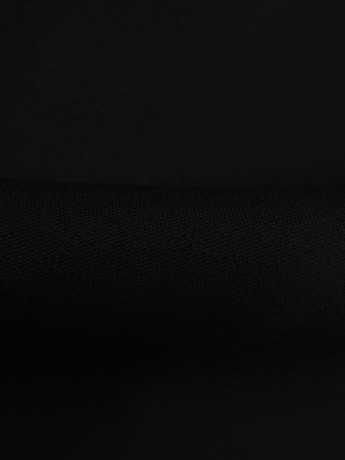 Black Cotton/Lycra Twill Doubleweave Stretch Suiting - NY Designer - 52W