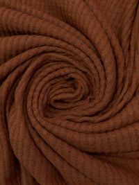 Cinnamon Rayon/Polyester/Lycra Waffle Weave Sweater Knit 56W