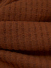 Cinnamon Rayon/Polyester/Lycra Waffle Weave Sweater Knit 56W