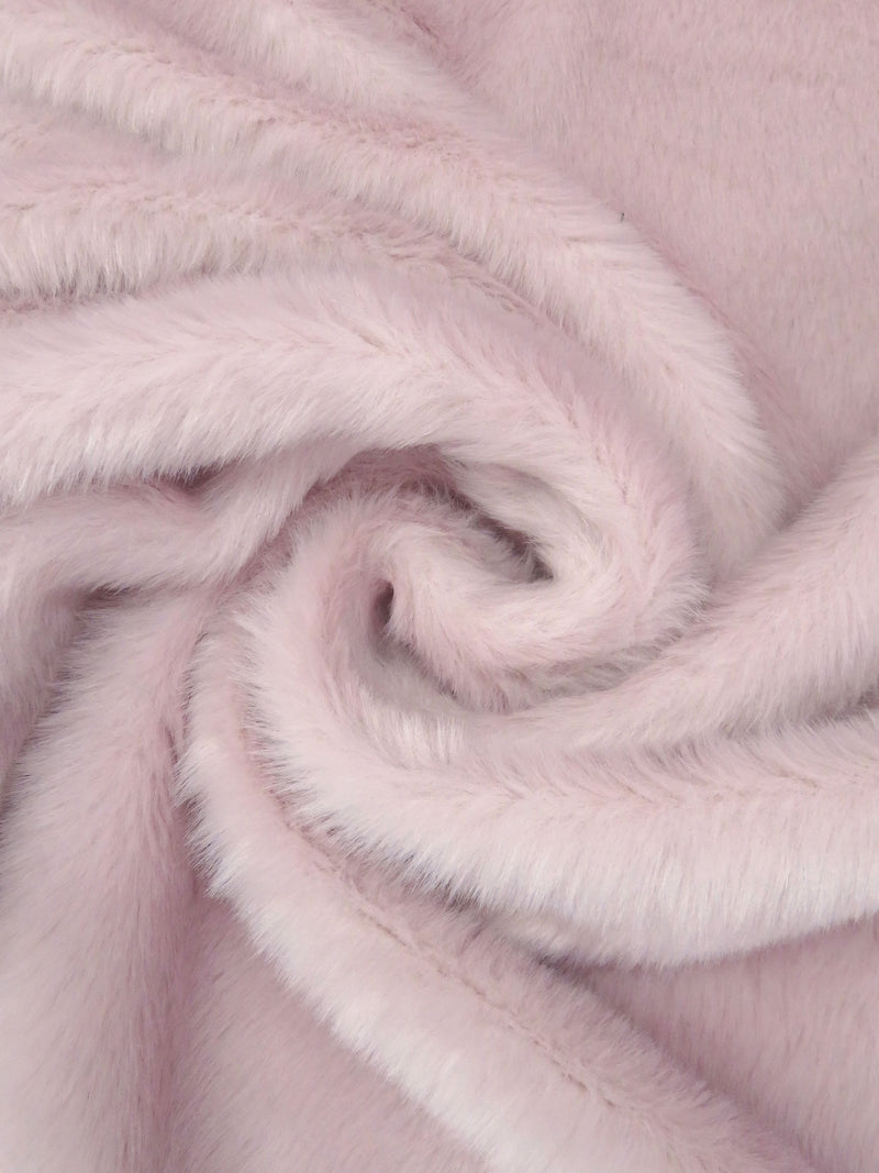 Dust Strom Pink 100% Polyester Faux Fur 60W