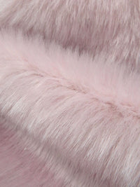 Dust Strom Pink 100% Polyester Faux Fur 60W