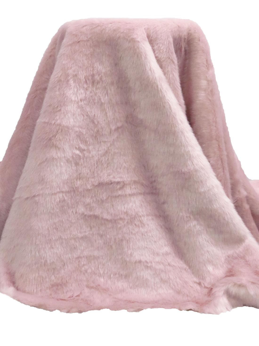 Dust Strom Pink 100% Polyester Faux Fur 60W