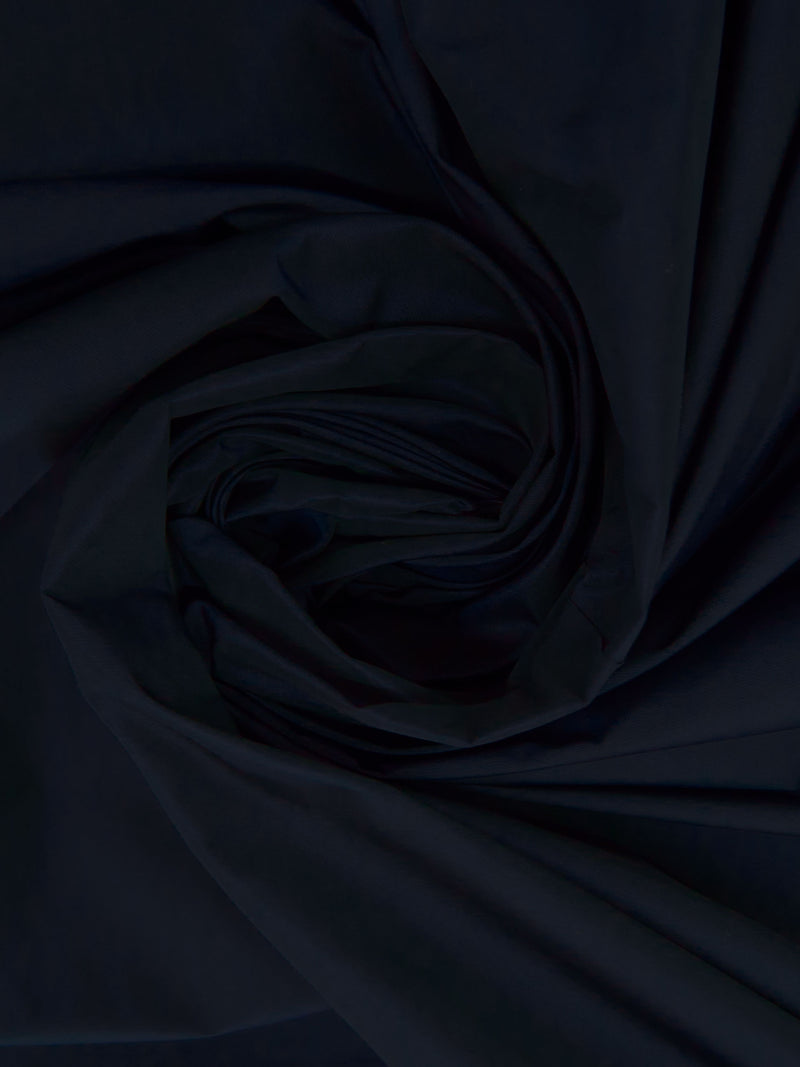 Midnight Navy 100% Polyester Taffeta - NY Designer - 62W
