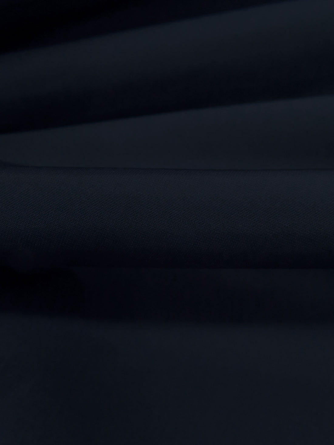 Midnight Navy 100% Polyester Taffeta - NY Designer - 62W