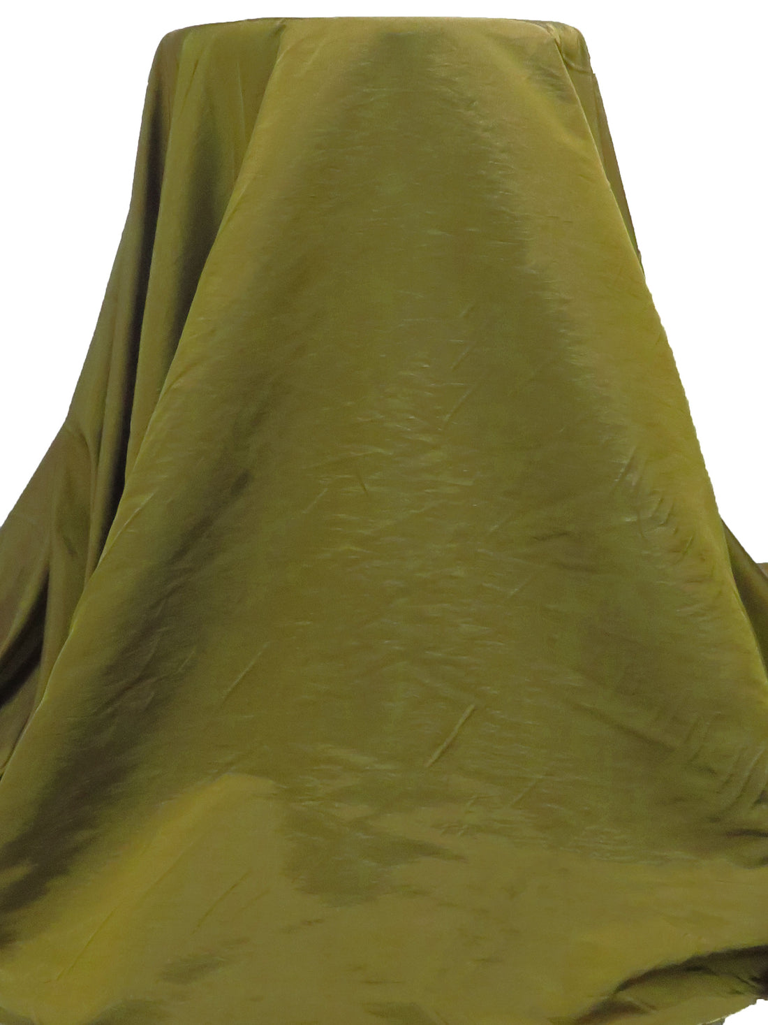 Old Moss Green 100% Polyester Iridescent Taffeta - NY Designer - 58W