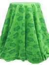 Tree Frog Green/Emerald 100% Cotton Crown Print French Terry Knit 64W