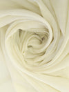 Beige 100% Cotton Voile 58W