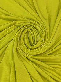 Citrus Green Polyester/Lycra Shiny 4-Way Stretch Knit - Imported From France - The SEI - 52W