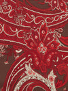 Dark Rose Ebony/Beige/Carnelian/Multi Polyester/Lycra Large Ornate Paisley Print ITY Knit 60W