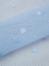 Maya Blue Nylon/Lycra Point d'Esprit Stretch Netting 58W