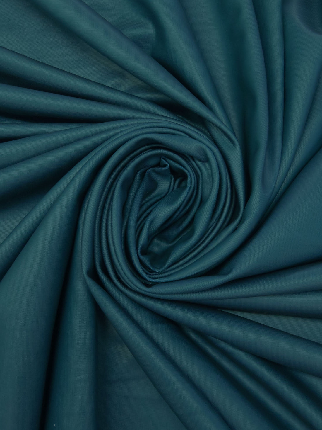 Tuscan Teal Polyester/Lycra Faux Leather-Look Knit - NY Designer - 54W