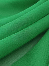 Clover Green 100% Silk Chiffon 45W