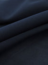 Dark Navy Silk/Lycra Stretch Chiffon 40W