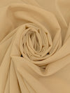 Brandy Tan Silk/Lycra Stretch Chiffon 40W