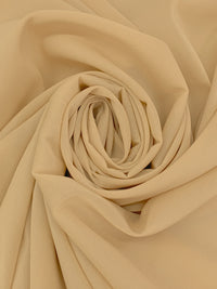 Brandy Tan Silk/Lycra Stretch Chiffon 40W