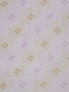 Lilac/Soft Tangerine/White 100% Silk Dotted Tile Print Chiffon 54W