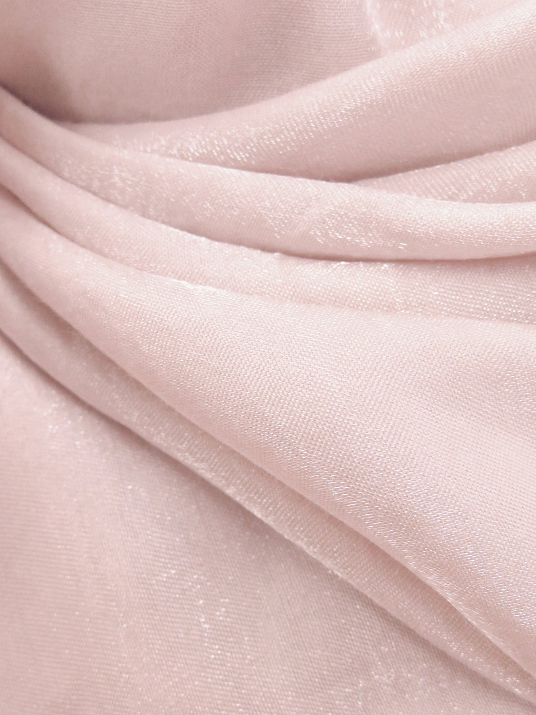 Lotion Pink Rayon/Nylon Shimmer Satin 54W