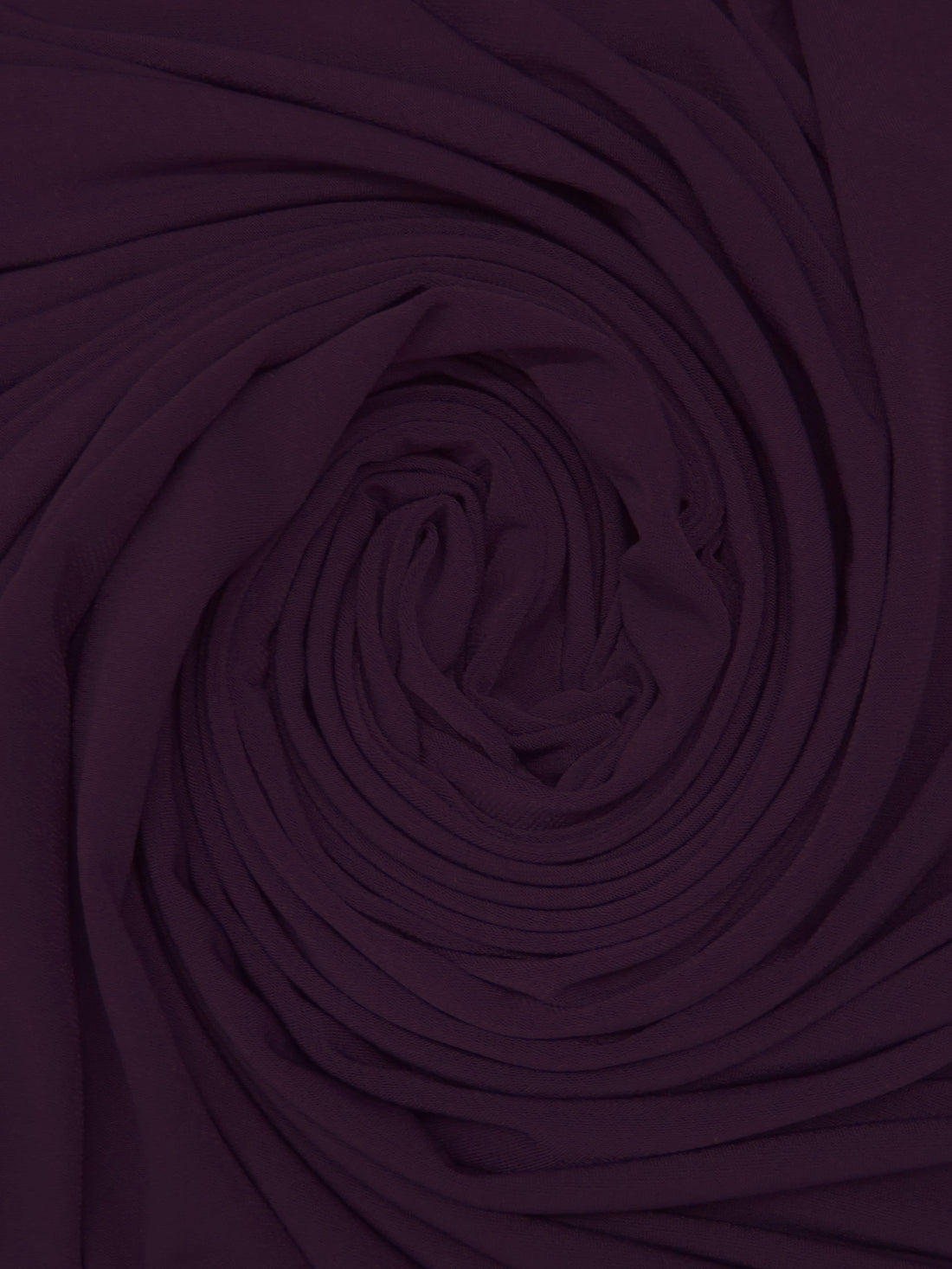 Dark Purple Polyester/Lycra ITY Knit - NY Designer - 56W