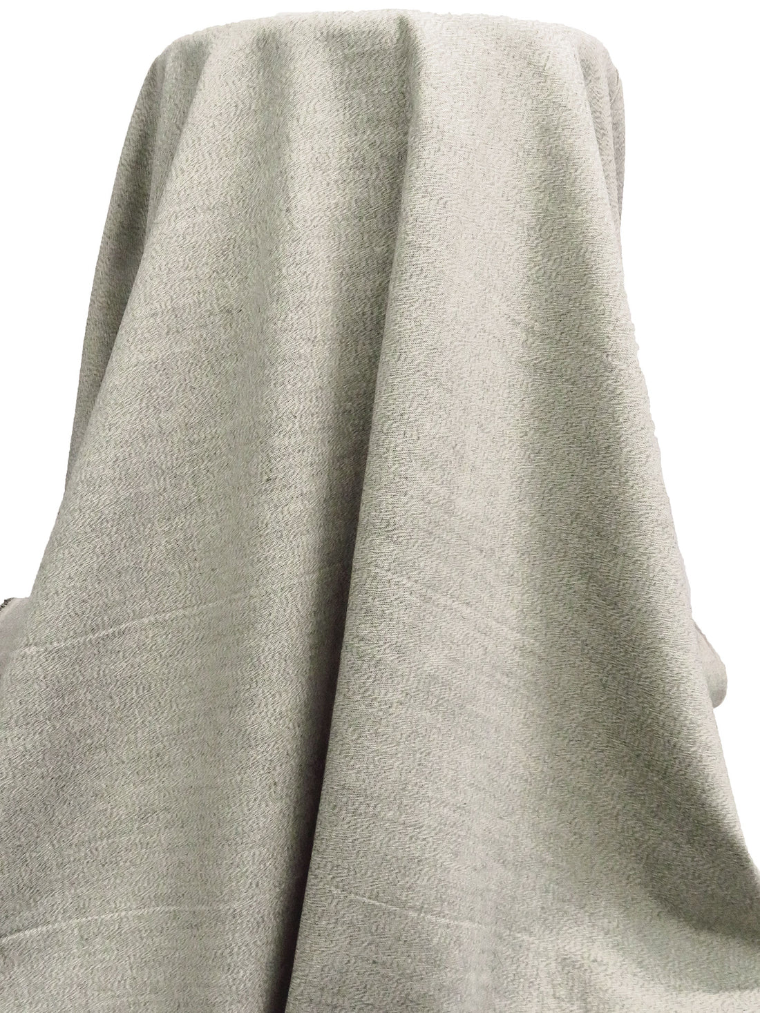 Black/Beige Rayon/Wool/Polyester Novelty Weave Suiting 62W