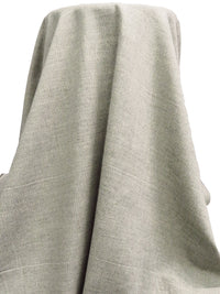 Black/Beige Rayon/Wool/Polyester Novelty Weave Suiting 62W