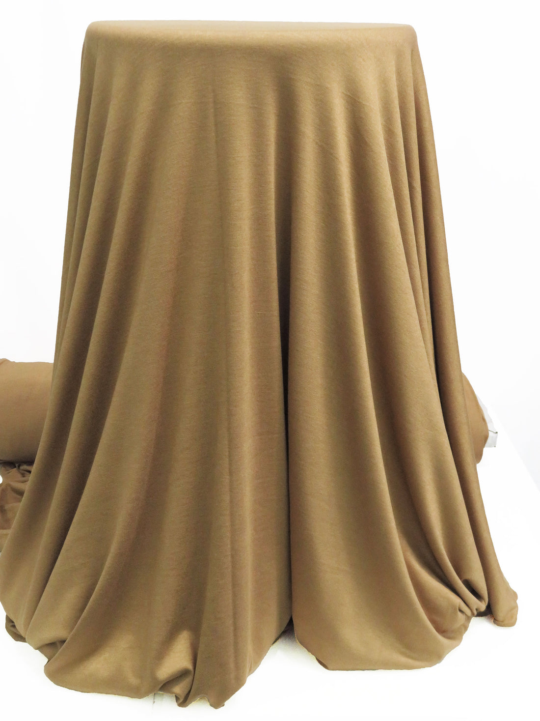 Biscuit Brown Rayon/Lycra Jersey Knit 56W