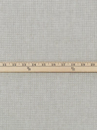 Oatmeal/White 100% Linen Novelty Grid Weave Shirt Weight Woven 60W