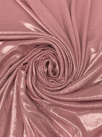 Dusty Rose Polyester/Lycra Foil Slinky Knit - NY Designer - 58W