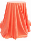 Highlighter Peach Cotton/Polyester/Lycra Heathered Jersey Knit 56W