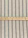 Off-White/Oat/Dark Slate 100% Linen Vertical Stripe Midweight Woven 58W