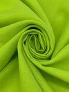 Vivid Lime 100% Linen Midweight Woven 56W