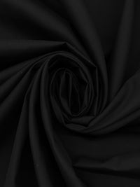 Onyx Black 100% Cotton Shirting 58W