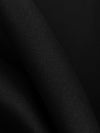 Onyx Black 100% Cotton Shirting 58W