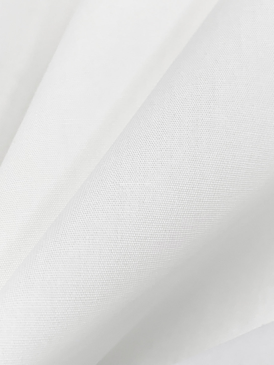 White 100% Cotton Shirting 58W