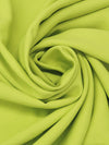 Margarita Green Rayon/Polyester Twill Mid-Weight Woven - Imported From Italy By The Sei - 58W