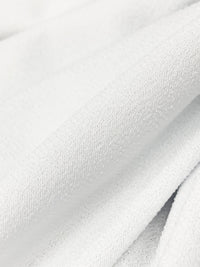 Classic White Polyester/Lycra Crepe ITY Knit 60W