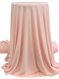 Champagne Pink Polyester/Lycra Crepe ITY Knit 59W