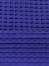 Deep Cornflower Blue Polyester/Lycra Ribbed Novelty Knit - NY Desigher - 48W