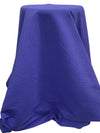 Deep Cornflower Blue Polyester/Lycra Ribbed Novelty Knit - NY Desigher - 48W