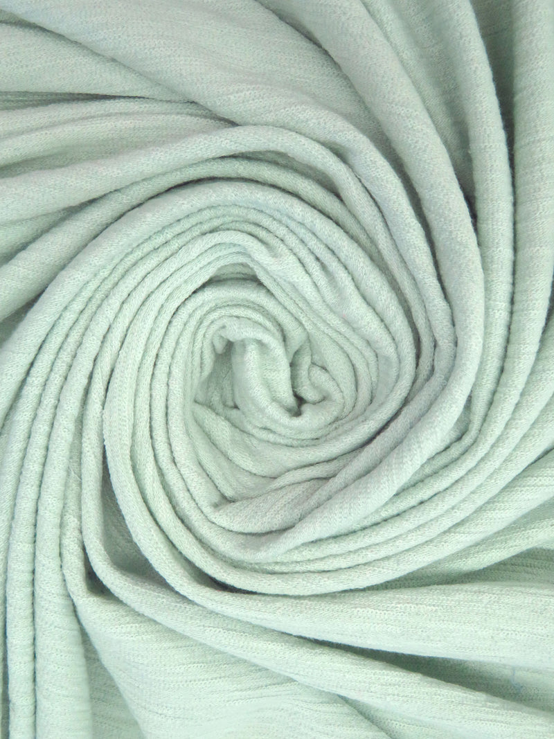 Dark Italian Ice Cotton/Lycra Textured Double Knit 58W