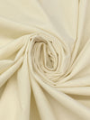 Muted Cream 100% Cotton Corduroy - NY Designer - 58W
