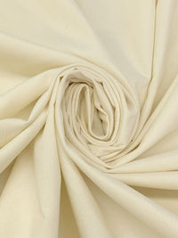 Muted Cream 100% Cotton Corduroy - NY Designer - 58W