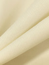 Muted Cream 100% Cotton Corduroy - NY Designer - 58W