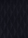 Navy Polyester/Lycra Geometric Textured Double Knit - NY Designer - 48W