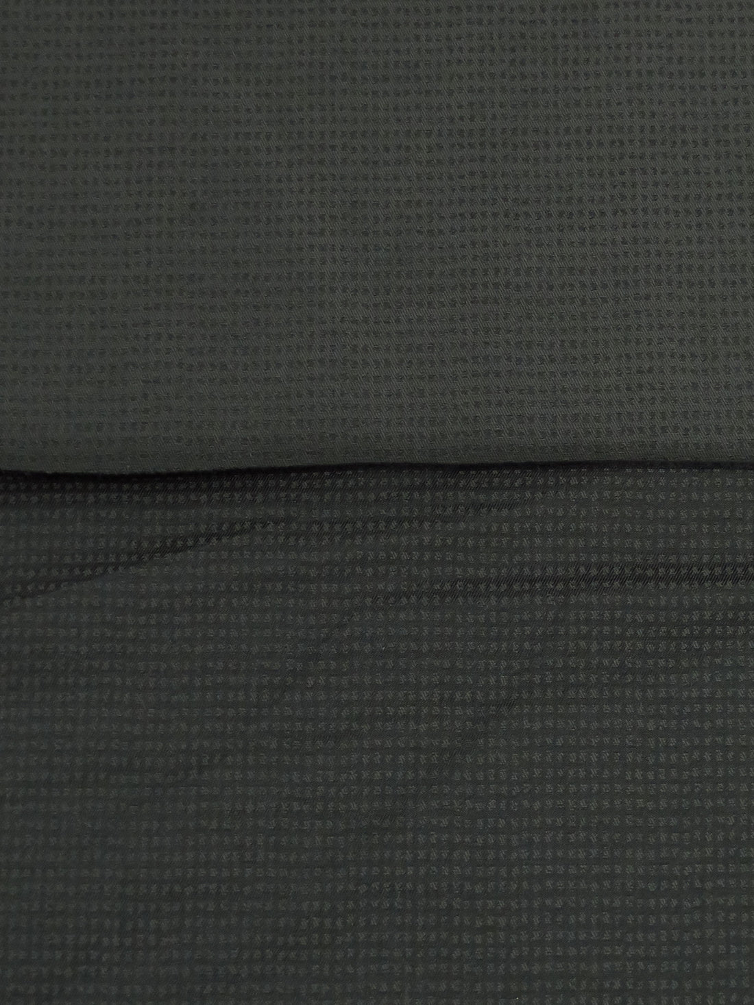 Dark Warm Gray 100% Polyester Dot Jacquard Taffeta 58W