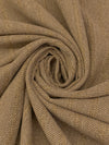 Pale Brown/Almond/Muted Cream Polyester/Wool Broken Herringbone Suiting 56W