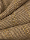 Pale Brown/Almond/Muted Cream Polyester/Wool Broken Herringbone Suiting 56W