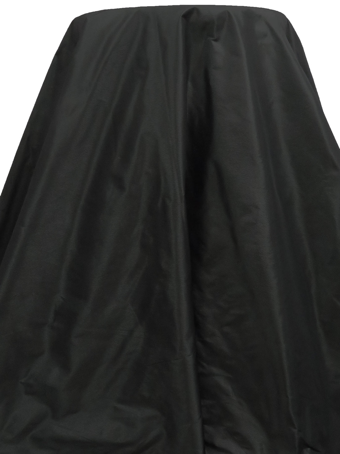 Black/Silver 100% Polyester Horizontal Stripe Weave Taffeta 60W