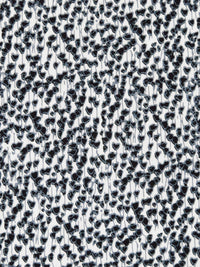 White/Seal Gray/Black 100% Cotton Small Abstract Floral Print Poplin Shirting - Robert Kaufman - 60W